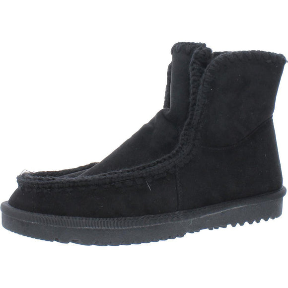 Very G Women's Marvi Faux Fur Lined Bootie - Black VGLB0318