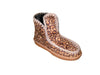Very G Women's Marvi Faux Fur Lined Bootie - Tan Leopard VGLB0318