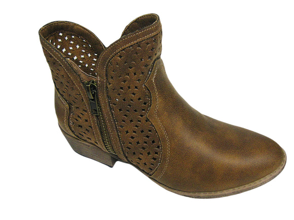 Very G Women's Leah 2 Bootie - Tan VGLB0437-251