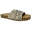 Very G Women's Viola Slide Sandal - Taupe Leopard VGSA0254