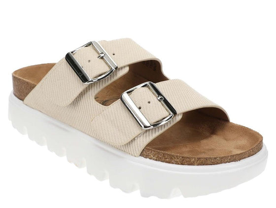 Very G Women's Jazmin 2 Sandals - Cream VGSA0423-290