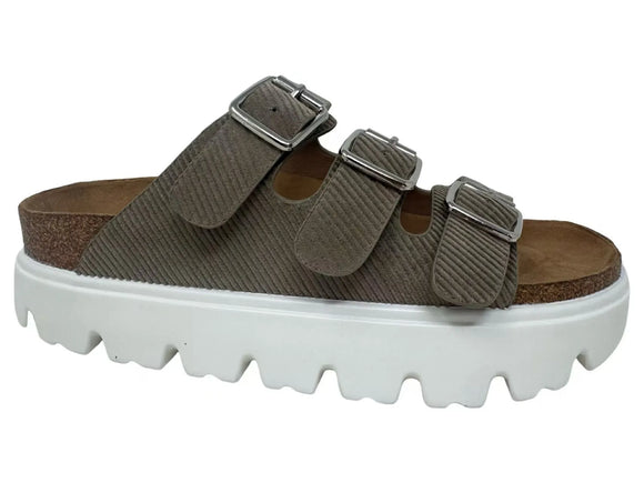 Very G Women's Plaza Sandals - Taupe VGSA0427-277