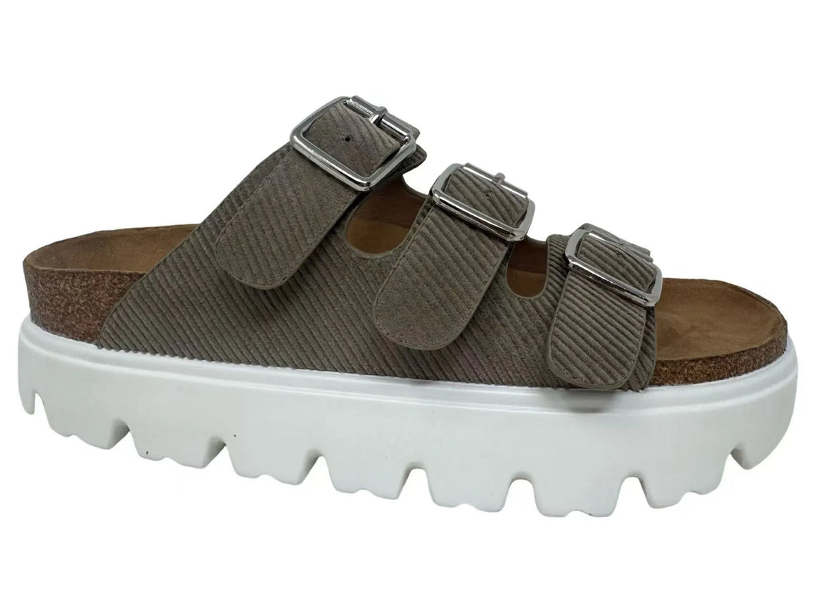 Very G Women's Plaza Sandals - Taupe VGSA0427-277