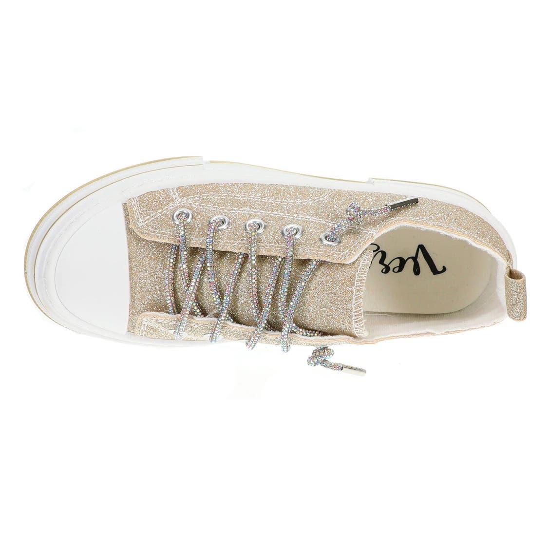 Very G Women's Aman Glitter Sneaker - Gold VGSP0256-710