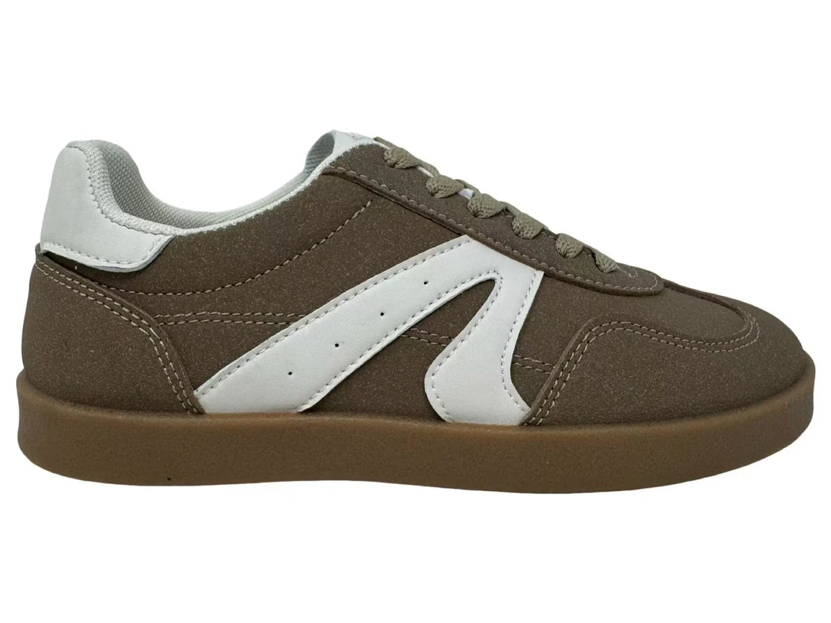 Very G Women's Retro Casual Sneakers - Brown VGSP0275