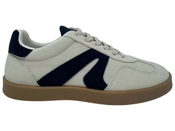 Very G Women's Retro Caual Sneakers - Beige VGSP0275