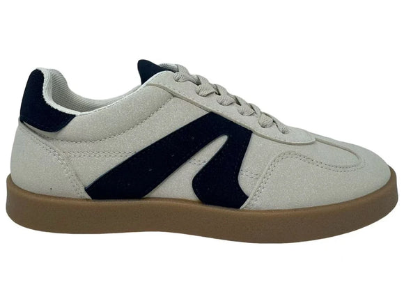 Very G Women's Retro Caual Sneakers - Beige VGSP0275