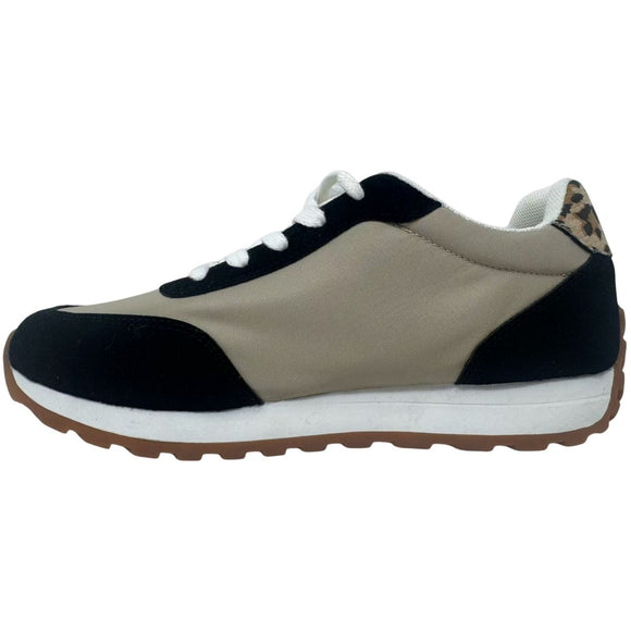 Very G Women's Joel Platform Sneaker - Black Leopard VGSP0276-960