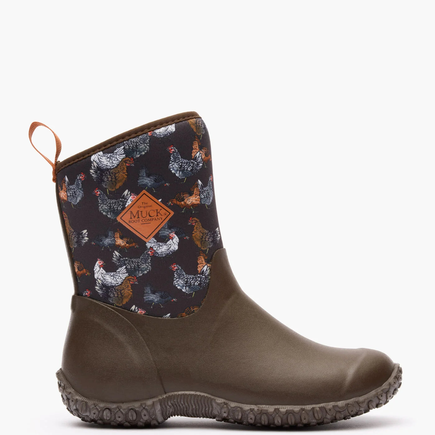 Muck Boot Women's Muckster II Mid Boot - Brown/Chicken Print WM29CK