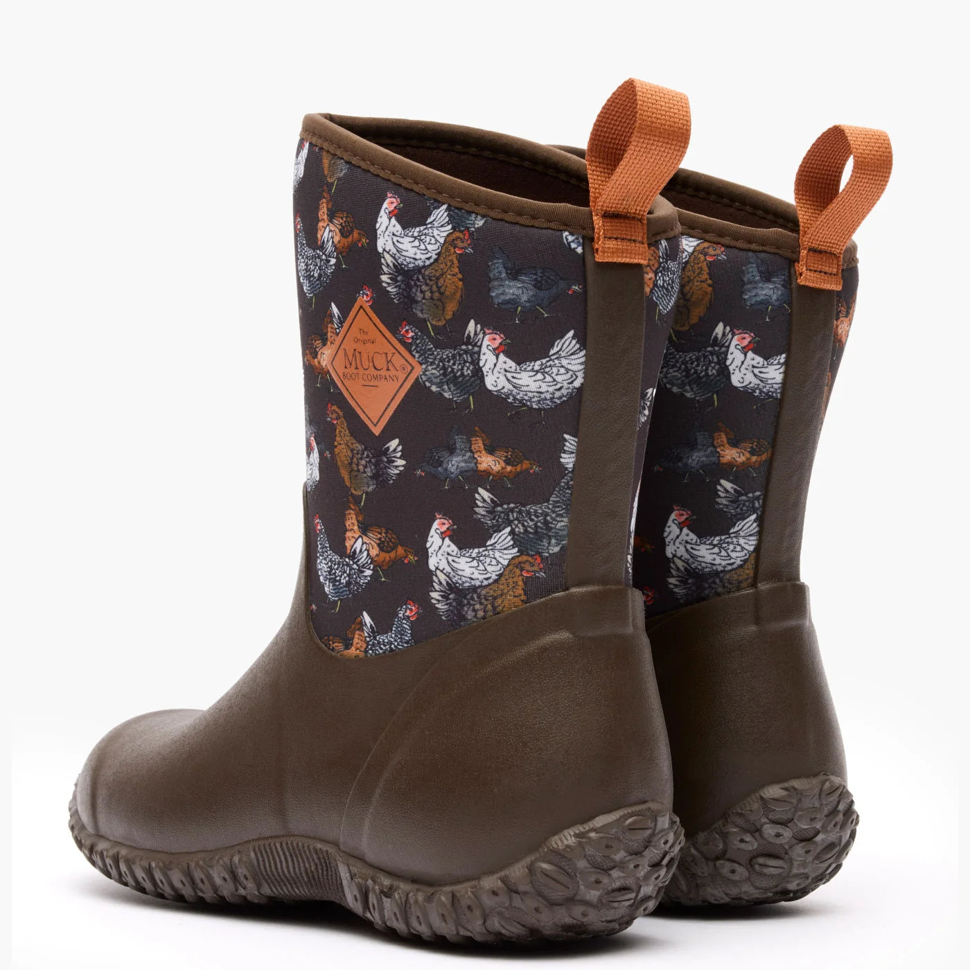 Muck Boot Women's Muckster II Mid Boot - Brown/Chicken Print WM29CK