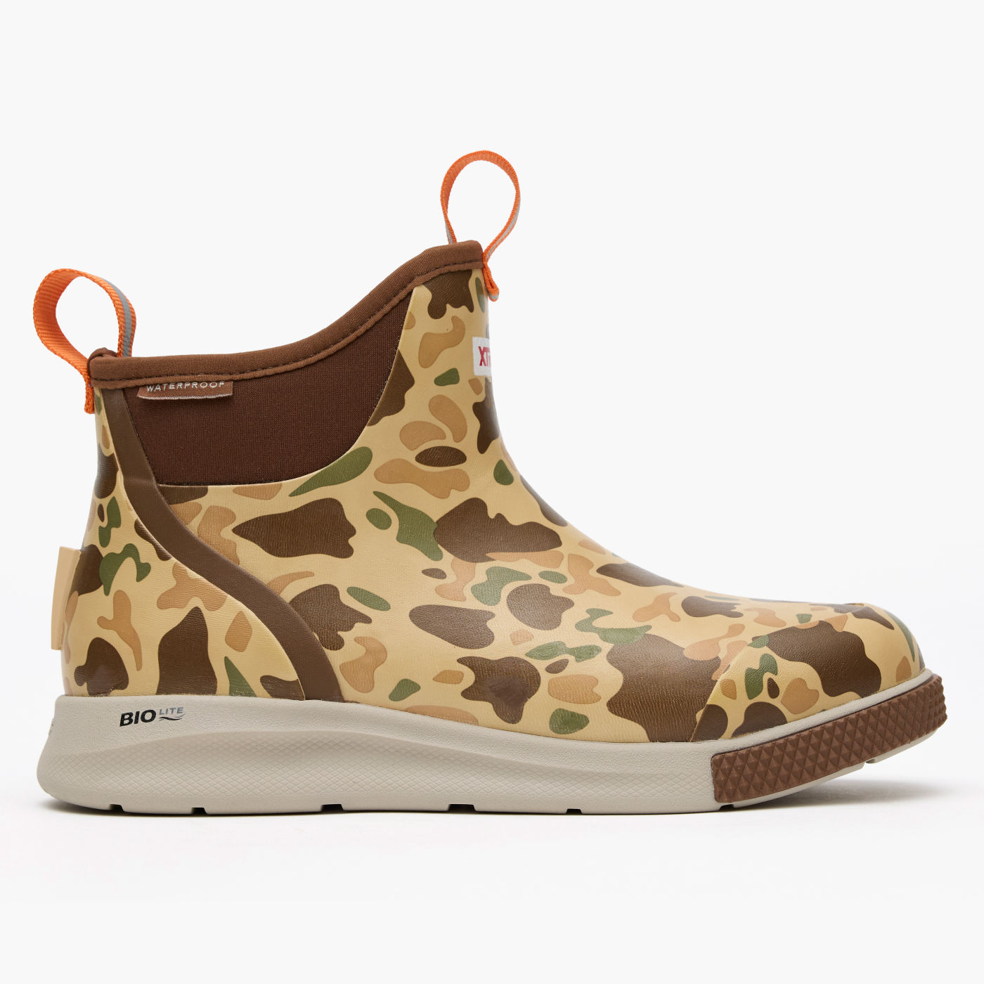 Xtratuf Men's 6" Ankle Deck Boot Sport - Duck Camo XADSMDCM