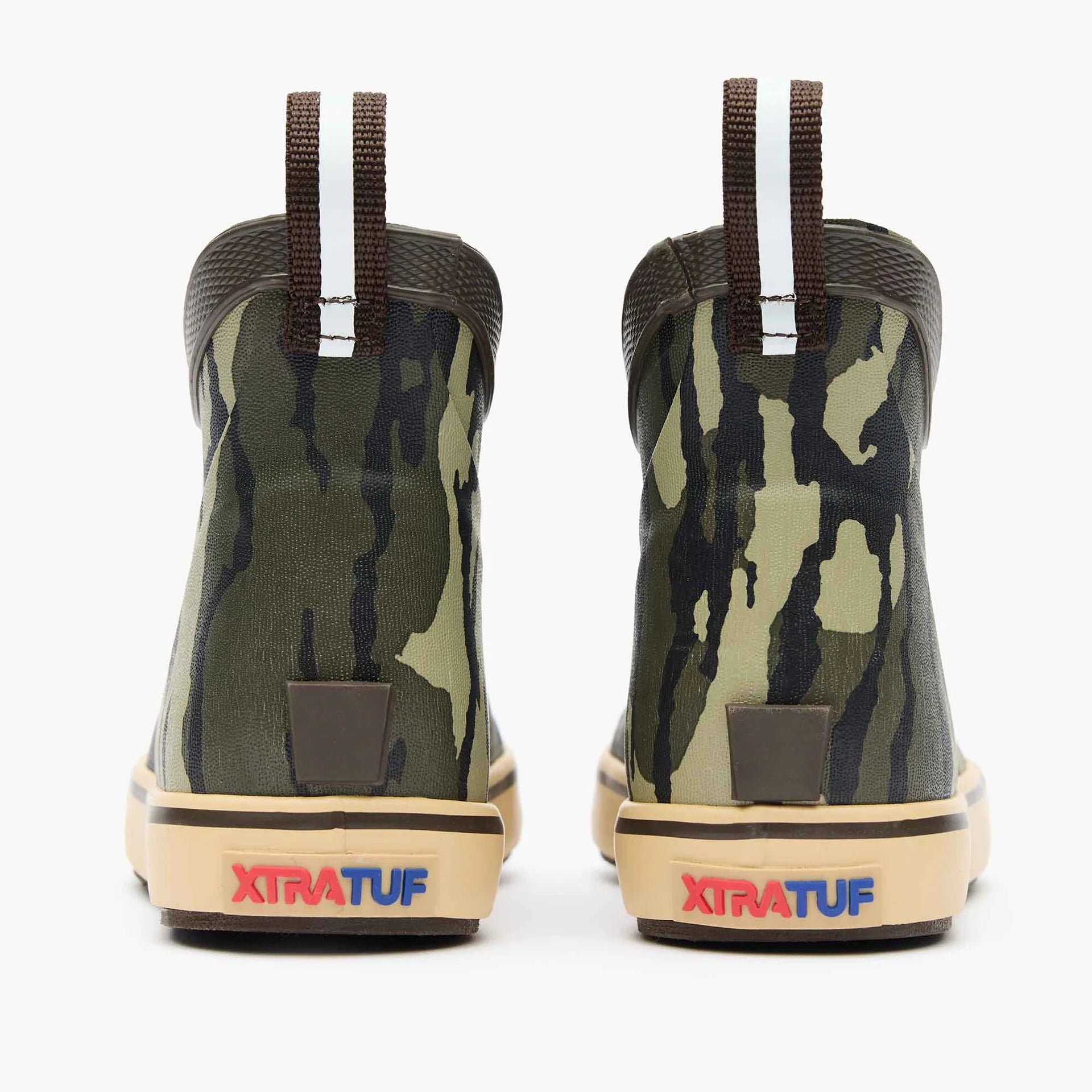 XtraTuf Big Kid's Ankle Deck Boot - Mossy Oak XKABMOB