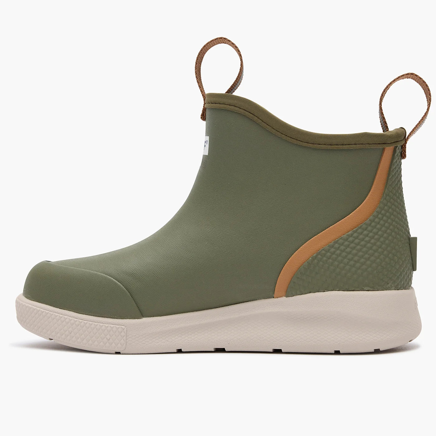 XtraTuf Big Kid's Ankle Deck Sport Boot - Olive XKADS300