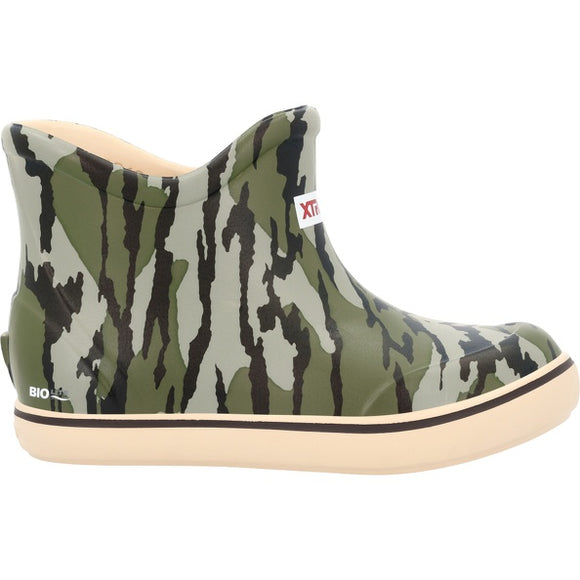 TUFS Xtratuf Little Kid's Ankle Deck Boot - Mossy Oak XKTFMOB
