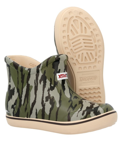 TUFS Xtratuf Little Kid's Ankle Deck Boot - Mossy Oak XKTFMOB