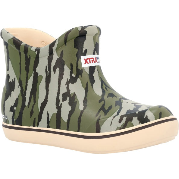 TUFS Xtratuf Little Kid's Ankle Deck Boot - Mossy Oak XKTFMOB