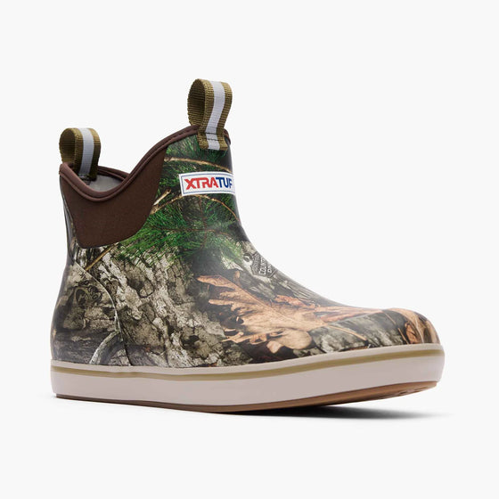 XtraTuf Men's 6" Country DNA Ankle Deck Boot - Mossy Oak XMABMDNA