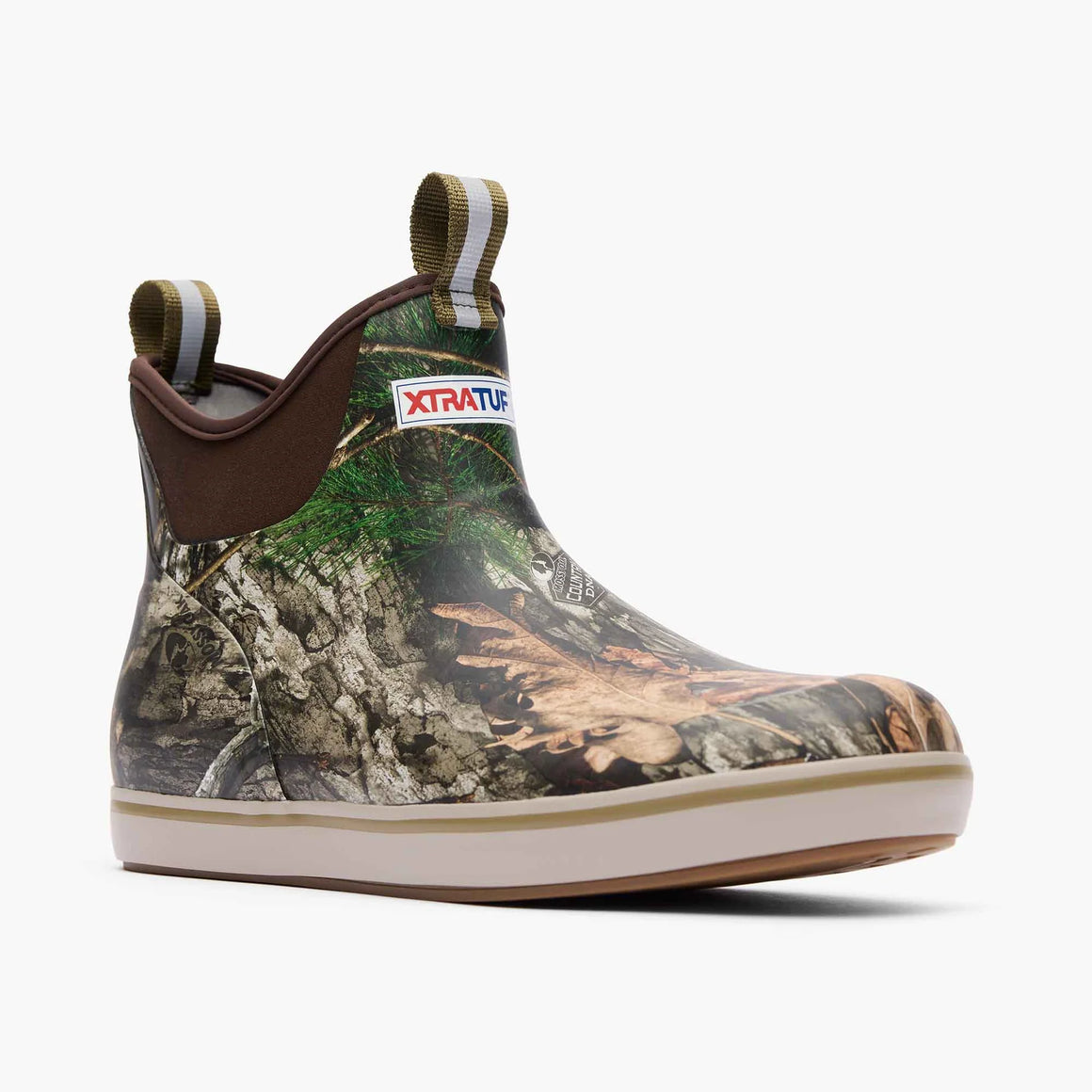 XtraTuf Men's 6" Country DNA Ankle Deck Boot - Mossy Oak XMABMDNA