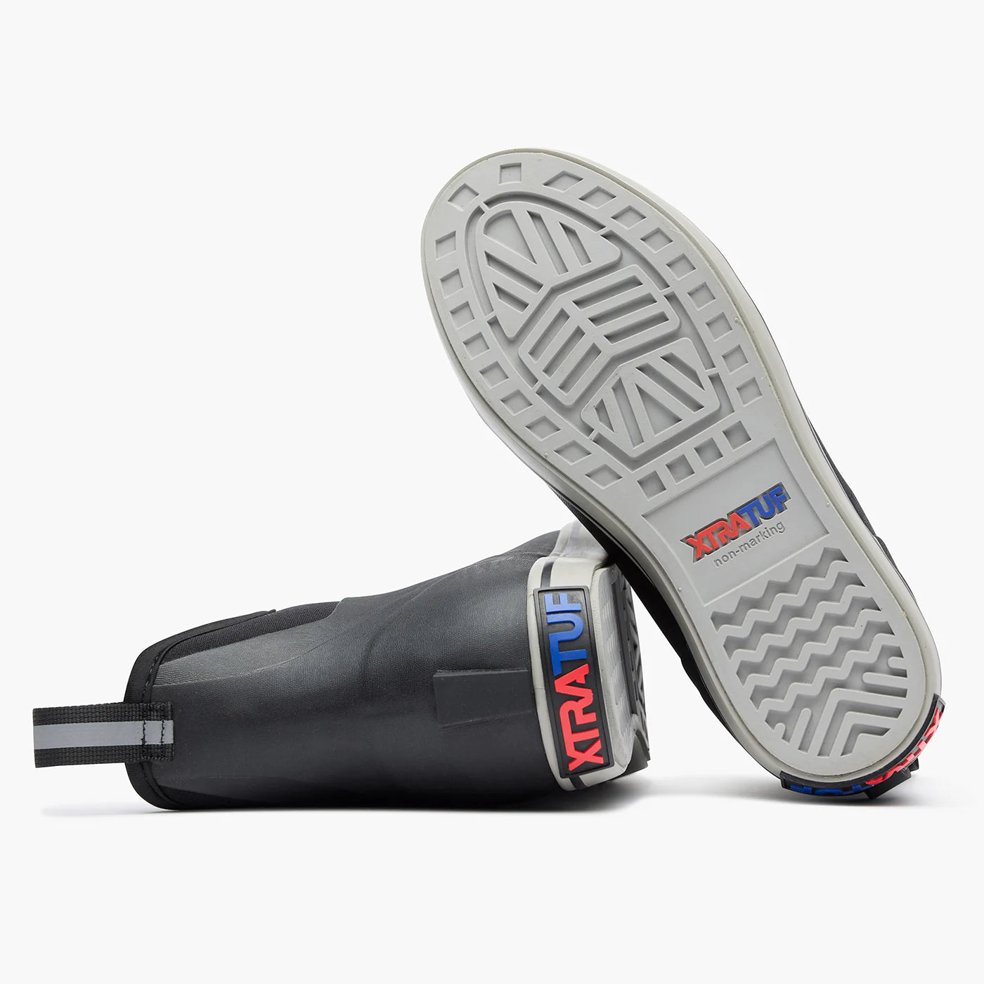 XtraTuf Women's 6" Fleece Lined Ankle Deck Boot - Black XWAB000T