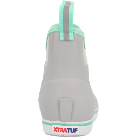 XtraTuf Women's 6" Ankle Deck Boot - Grey XWAB102