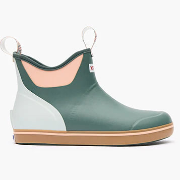XtraTuf Women's 6" Ankle Deck Boot - Garden Green XWAB308
