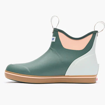 XtraTuf Women's 6" Ankle Deck Boot - Garden Green XWAB308