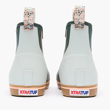 XtraTuf Women's 6" Ankle Deck Boot - Garden Green XWAB308