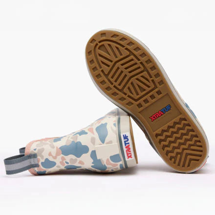XtraTuf Women's 6" Ankle Deck Boot - Ivory Duck Camo XWAB4DC