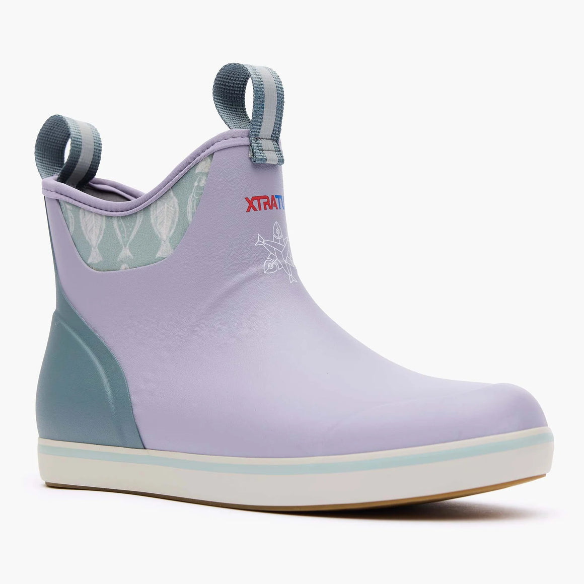 XtraTuf Women's 6" Ankle Deck Boot - Lavender XWAB503