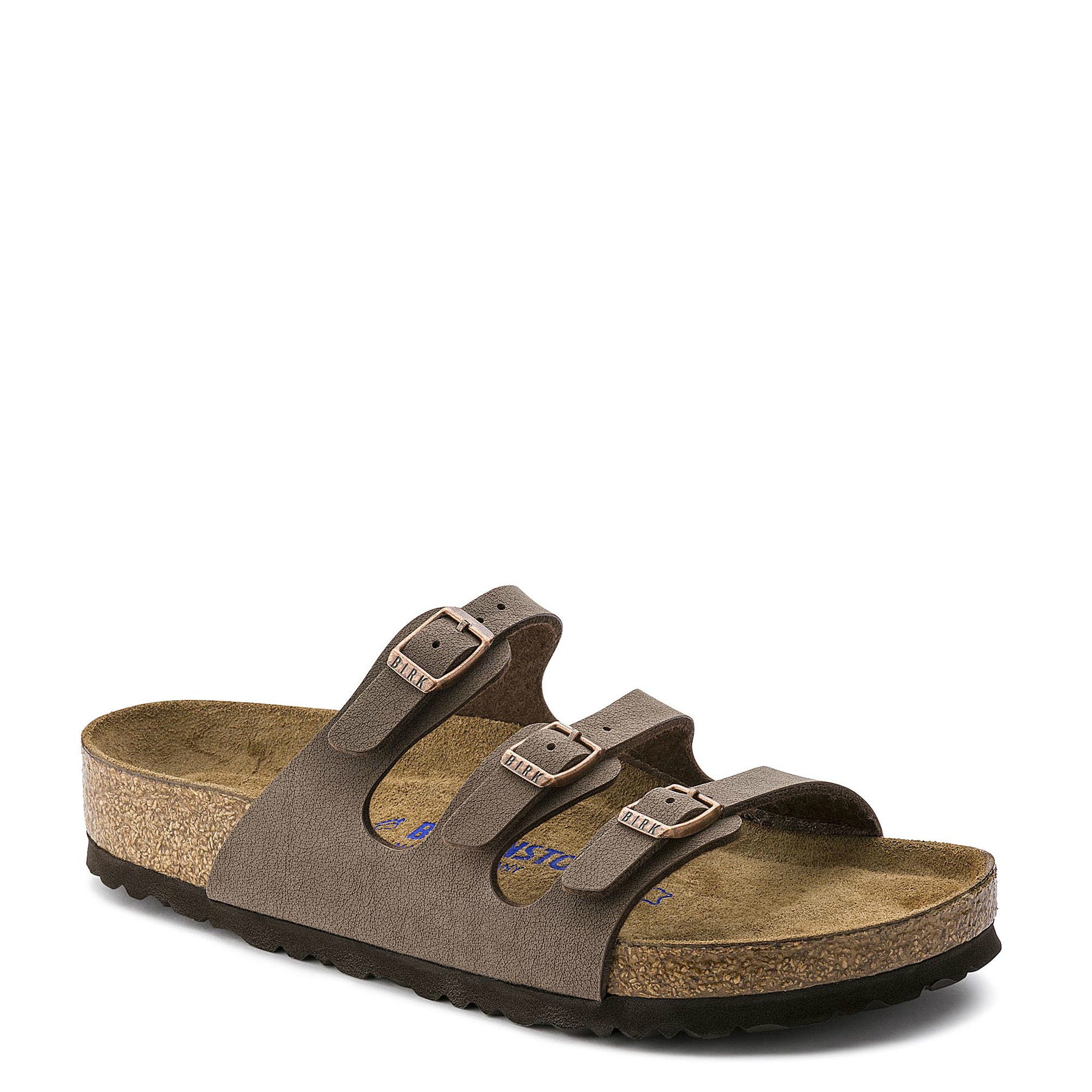 Birkenstock Women's Florida Soft Footbed Mocha Birkibuc 053881