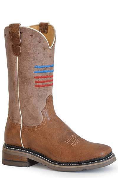 Roper Women's Americana Western Boot - Tan 09-021-7001-8407