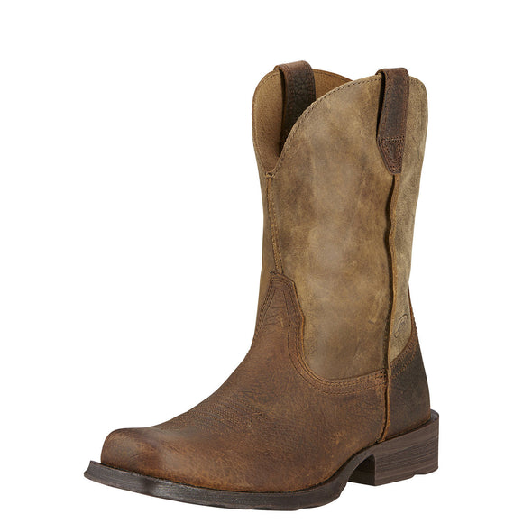 Ariat Men's 11" Rambler Western Boots - Earth/Brown Bomber 10002317 - ShoeShackOnline