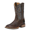 Ariat Men's 11" Quickdraw Western Boots - Brown Oiled Rowdy 10006714 - ShoeShackOnline