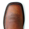 Ariat Kid's 8" Workhog Western Boots - Dark Earth 10007837 - ShoeShackOnline