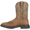 Ariat Men's 10" Sierra Square Toe Work Boots - Aged Bark 10010148 - ShoeShackOnline