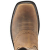 Ariat Men's 10" Sierra Square Toe Work Boots - Aged Bark 10010148 - ShoeShackOnline