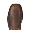Ariat Men's 10" Groundbreaker Wide Square Toe Steel Toe Work Boot - Brown Ember 10015191