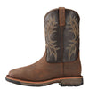 Ariat Men's 11" Workhog WP Work Boots - Bruin Brown/Coffee 10017436 - ShoeShackOnline