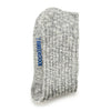 Birkenstock Women's Fashion Slub Socks - Gray White 1002436 - ShoeShackOnline