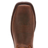 Ariat Men's 10" Groundbeaker Wide Square Toe Waterproof Steel Toe Work Boot - Dark Brown 10024992