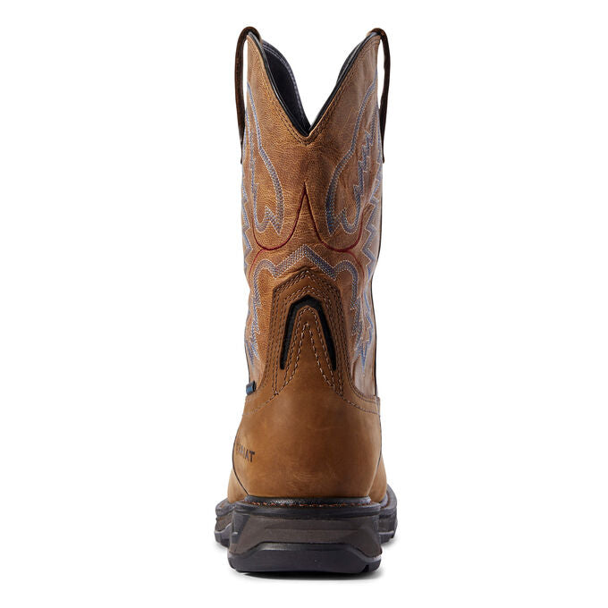 Ariat Men's 11" Workhog XT Waterproof Wide Square Toe Work Boot - Brown 10031474 - ShoeShackOnline
