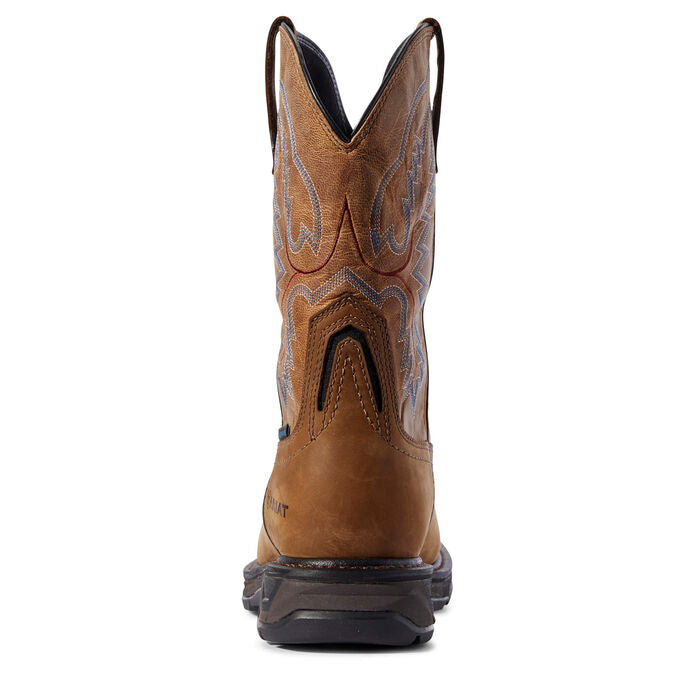 Ariat Men's 11" Workhog XT Waterproof Carbon Toe Work Boot - Brown 10031483 - ShoeShackOnline