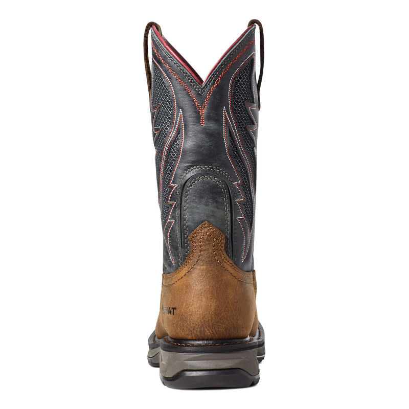 Ariat Men's Workhog XT VenTEK WP Work Boot - Rye Brown/Storm 10035984