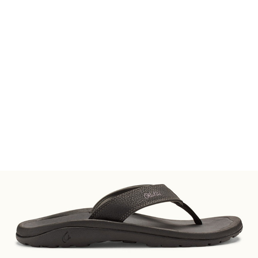 Olukai Men's 'Ohana Sandal - Black/Dark Shadow 10110-4042 - ShoeShackOnline