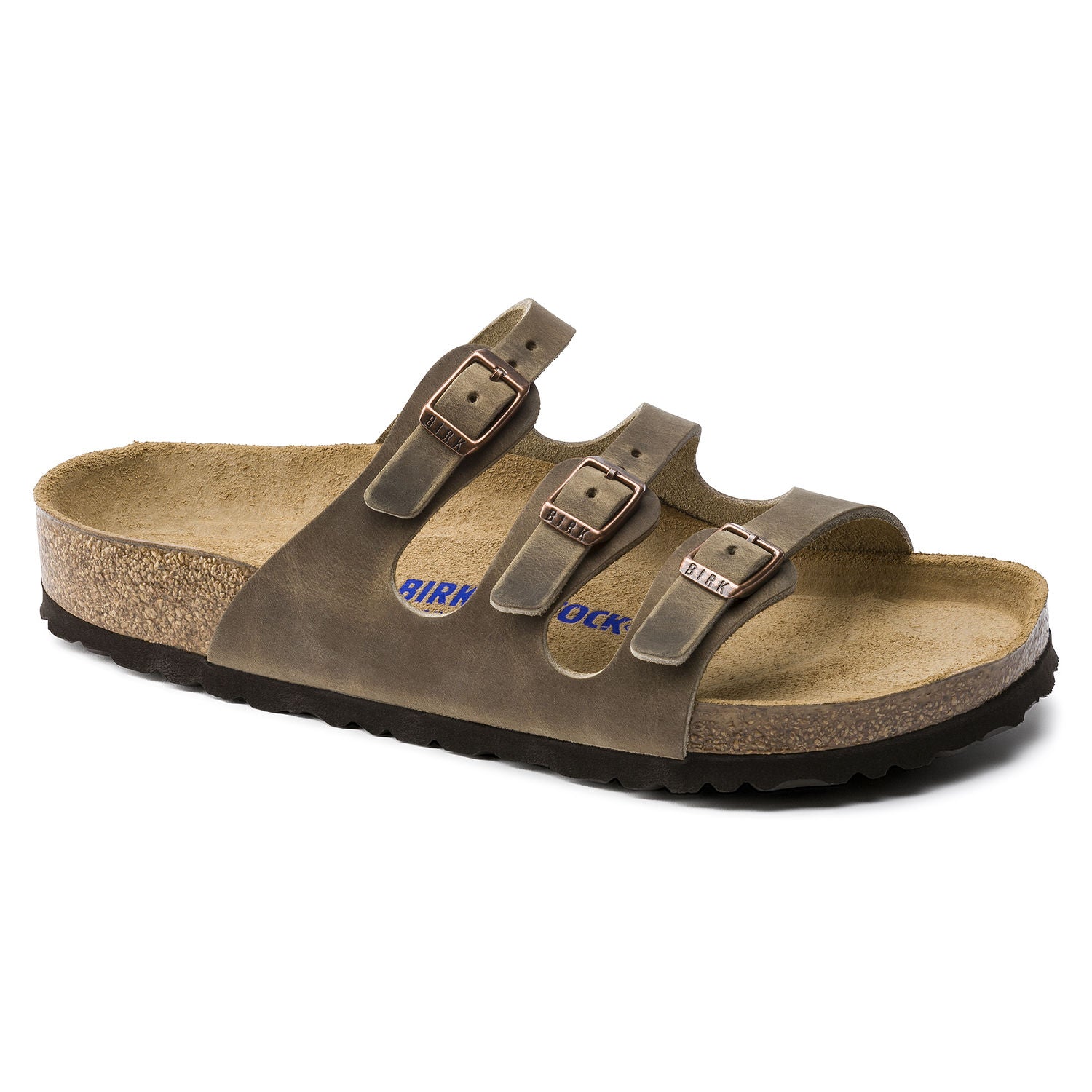 Birkenstock Florida Soft-Footbed - Tobacco | Oiled Leather 1011432 - ShoeShackOnline