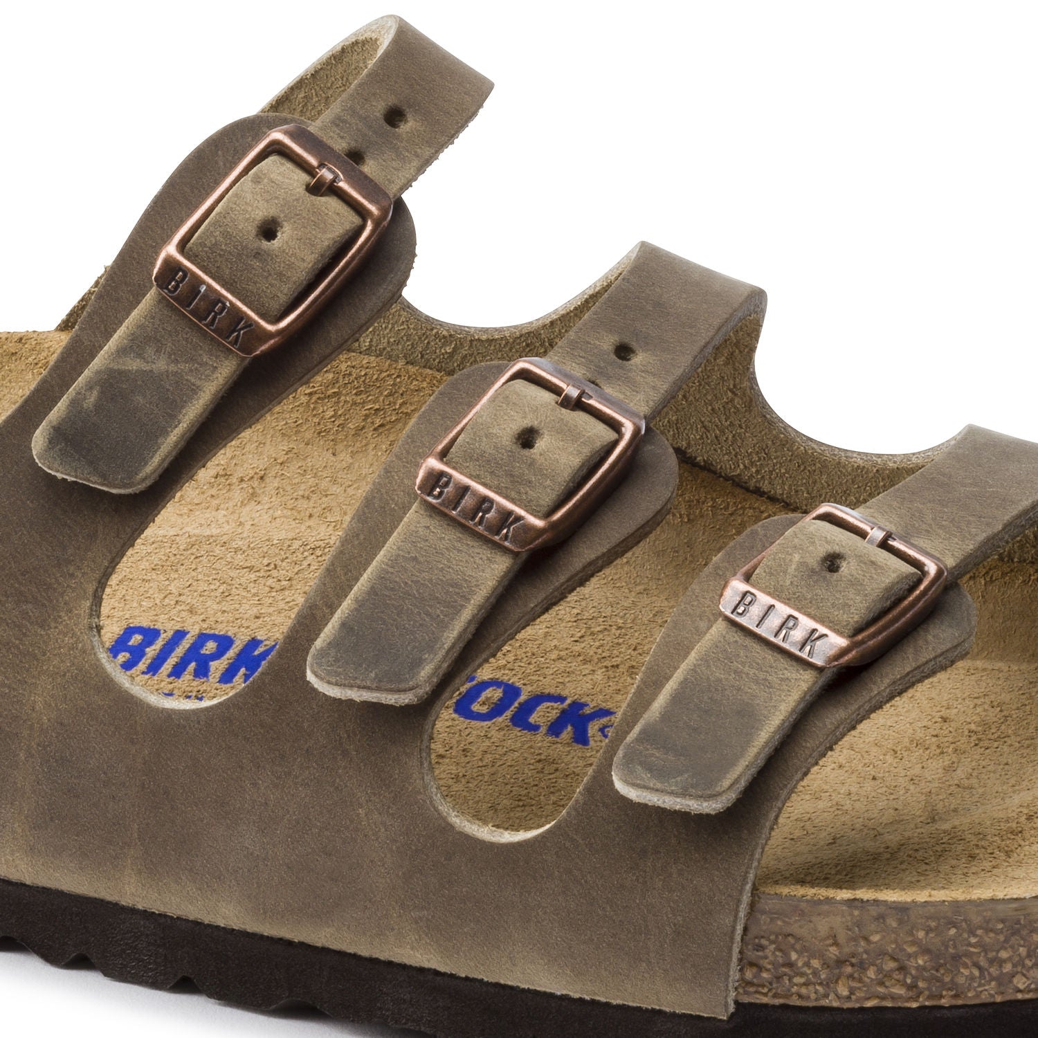 Birkenstock Florida Soft-Footbed - Tobacco | Oiled Leather 1011432 - ShoeShackOnline