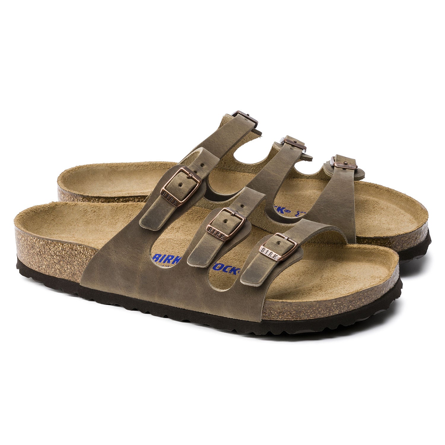 Birkenstock Florida Soft-Footbed - Tobacco | Oiled Leather 1011432 - ShoeShackOnline