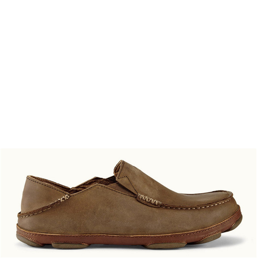 Olukai Men's Moloa Slip On - Ray/Toffee 10128-2733 - ShoeShackOnline