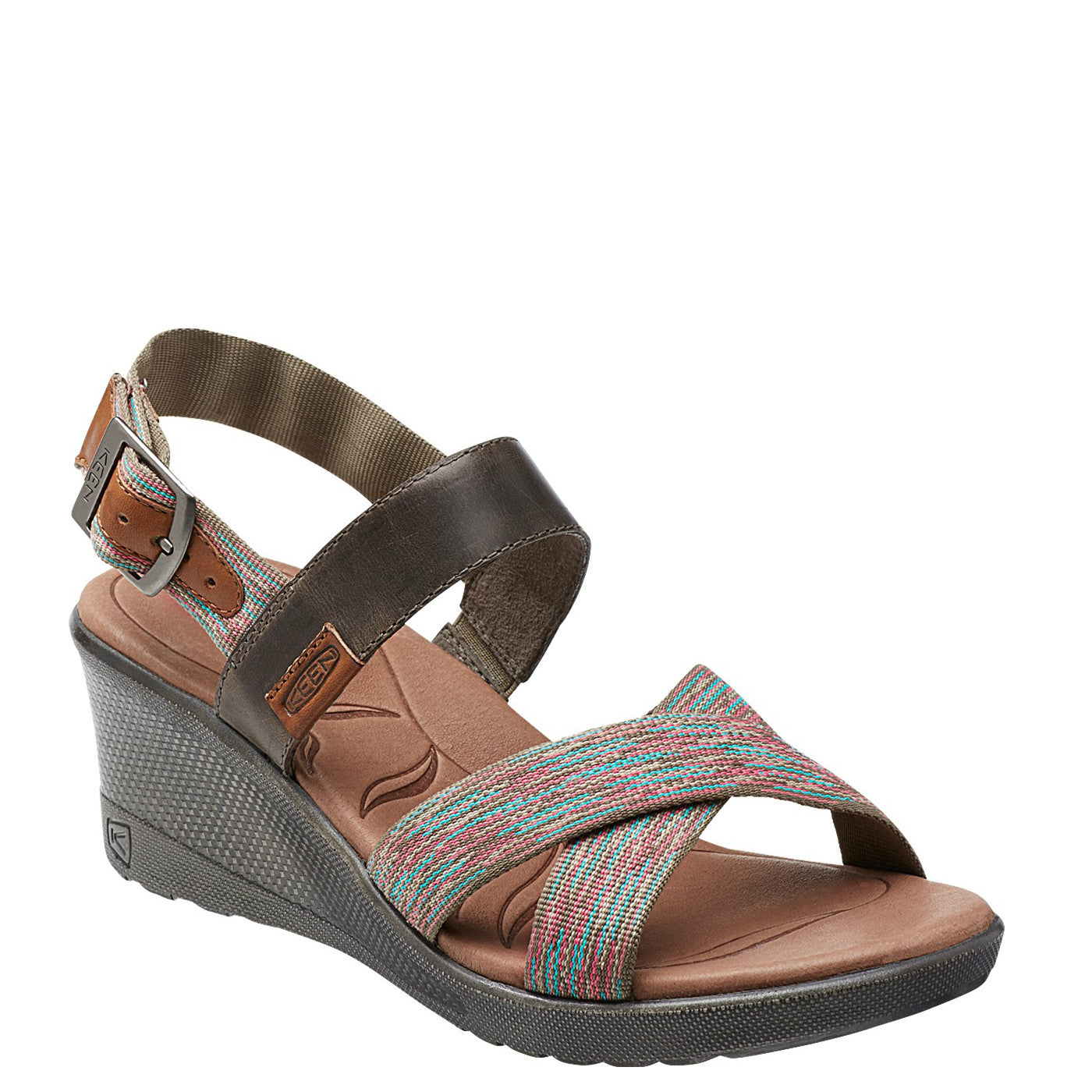 Keen Women's Skyline Wedge - Brindle 1014313 - ShoeShackOnline