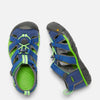 Keen Little Kid's Seacamp 11 CNX Sandal - True Blue/Jasmine Green 1014471 - ShoeShackOnline